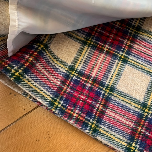 Boden Wool Plaid Skirt - Size 8 - Picture 5 of 10